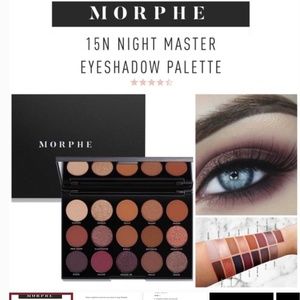 Morphe Nightmaster N15 Eyeshadow Pallet